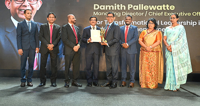 Damith Pallewatte, de HNB, nombrado "CEO bancario del año 2025" de Sri Lanka