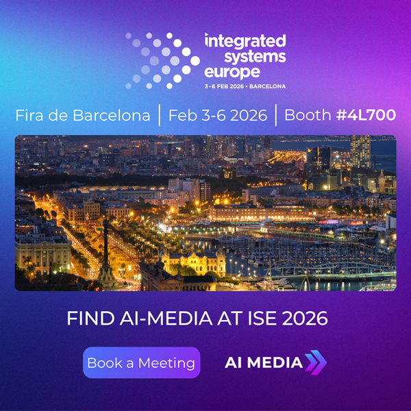 AI-Media to Showcase Real-Time Translation and Accessibility Workflows at ISE 2026 as Multilingual AV Demand Accelerates