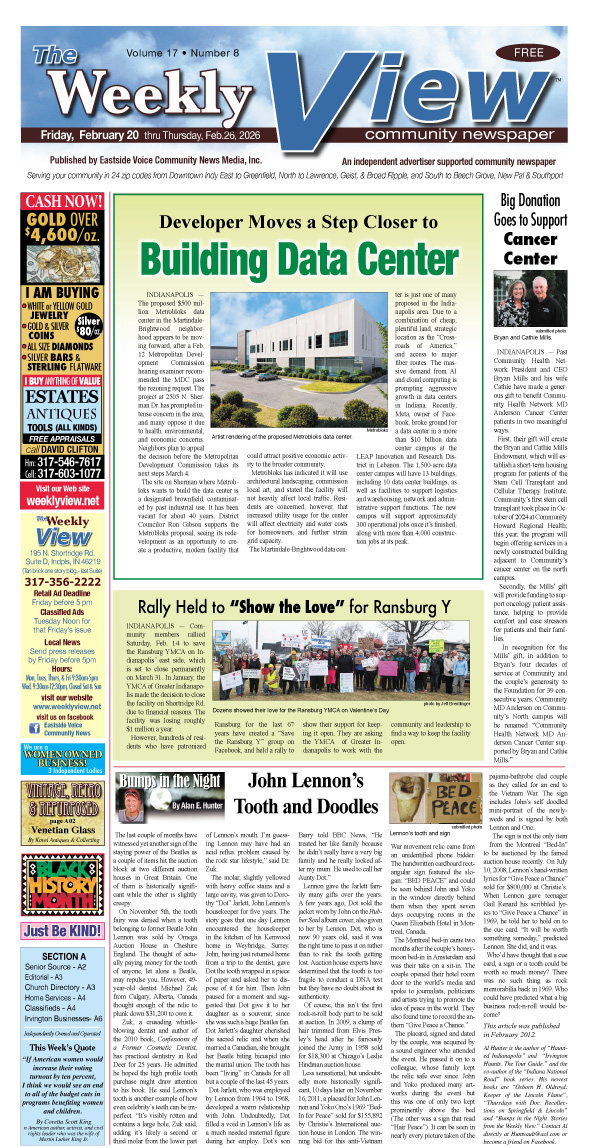 Número de esta semana: del 20 al 26 de febrero