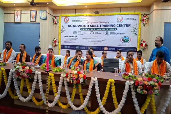 Tripura abre un centro de desarrollo de habilidades de Agarwood