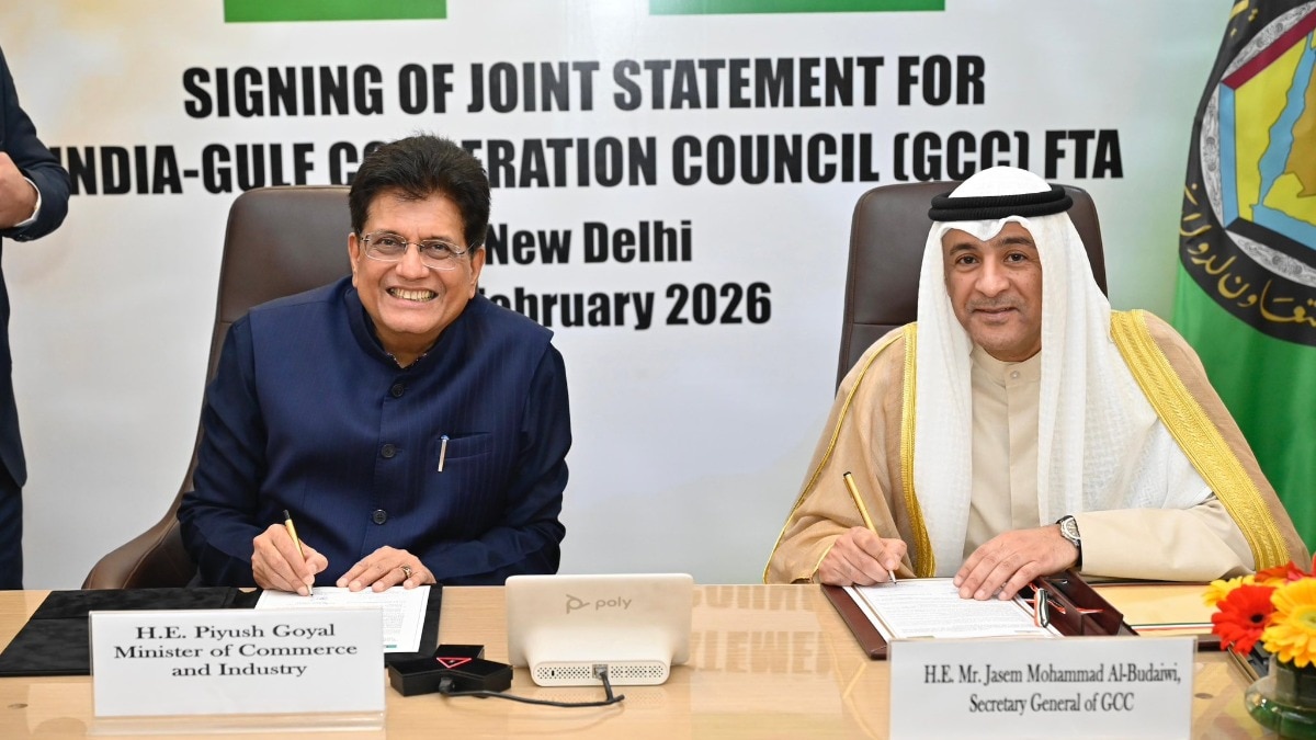 India y el CCG firman una declaración conjunta para iniciar conversaciones detalladas sobre un TLC, mientras el comercio alcanza los 178.560 millones de dólares en el año fiscal 25