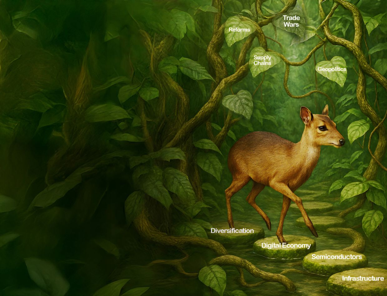 Become the mousedeer, not the tiger