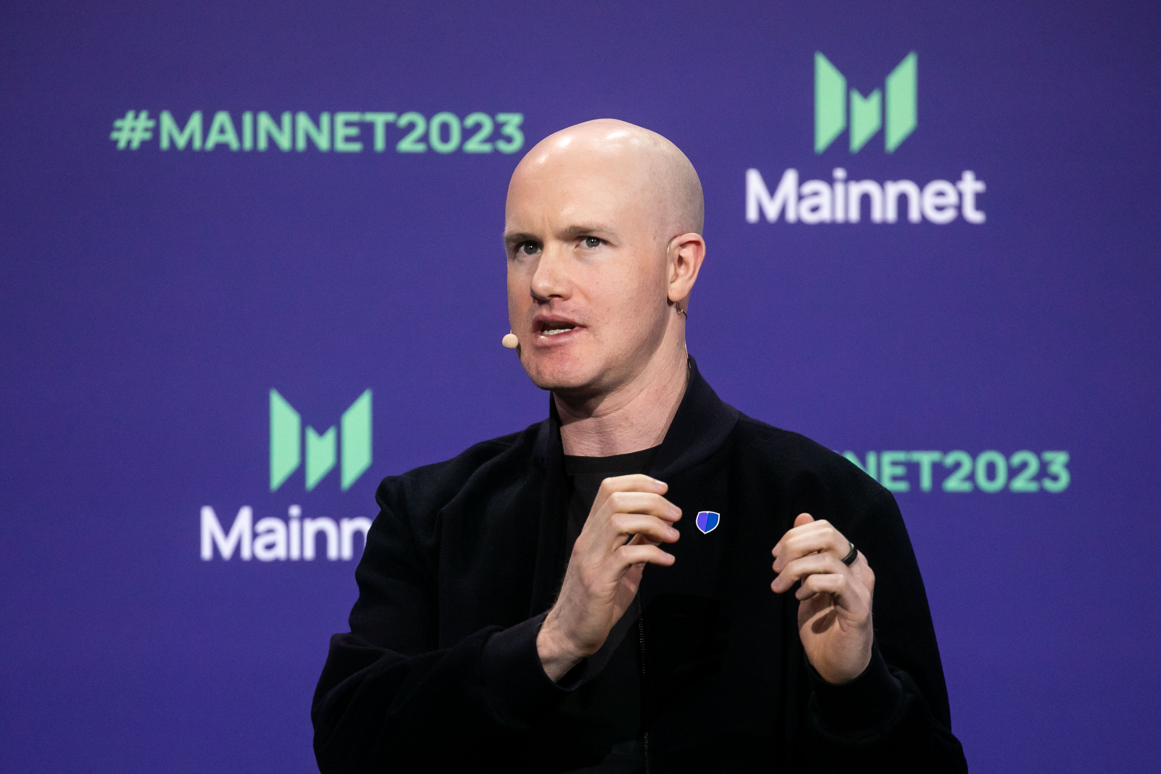 Coinbase's CEO projects confidence despite crypto crash