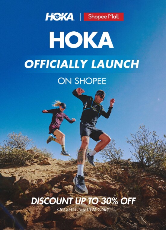أطلقت HOKA أول متجر إلكتروني لها على Shopee ماليزيا، لتوفّر الراحة والأداء المميزين لعملائها المحليين.