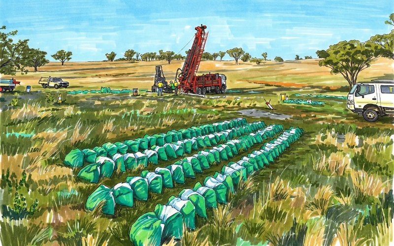 تقوم شركة Xpedra Resources بتوسيع نظام الذهب الضحل من خلال حفر RC في سبرينجفيلد