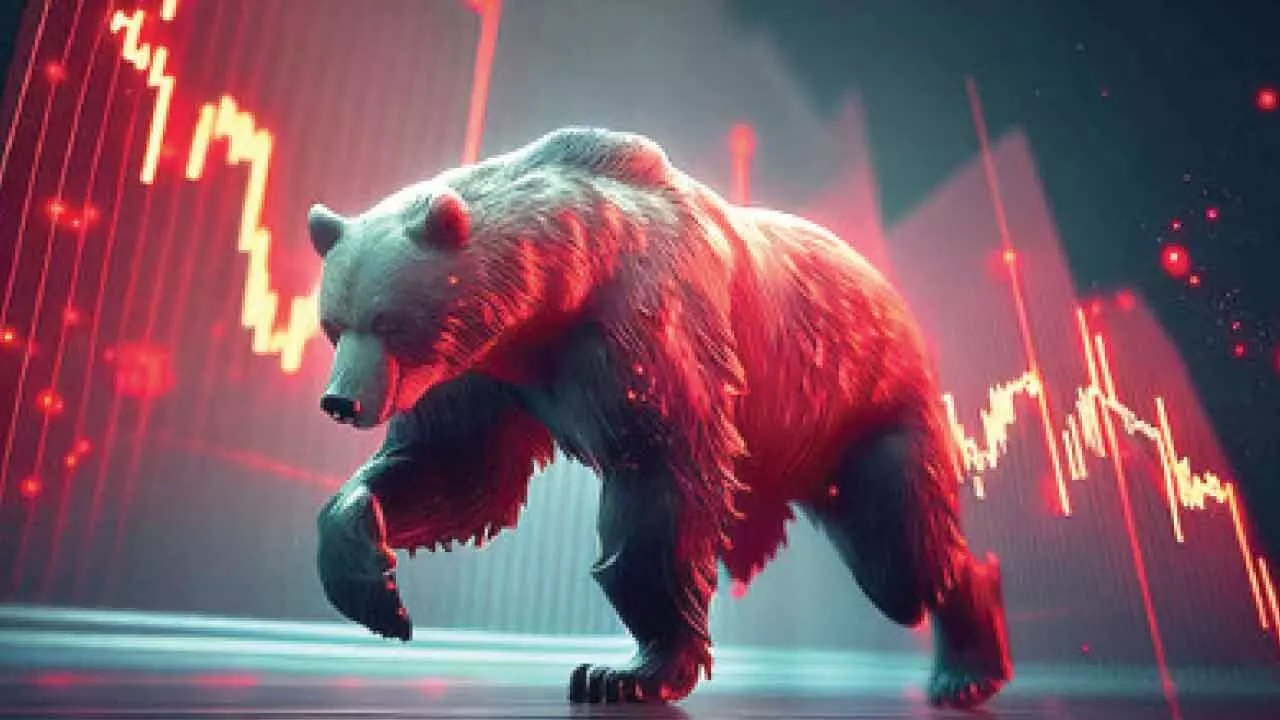 Markets fall amid heavy selling in blue-chip scrips