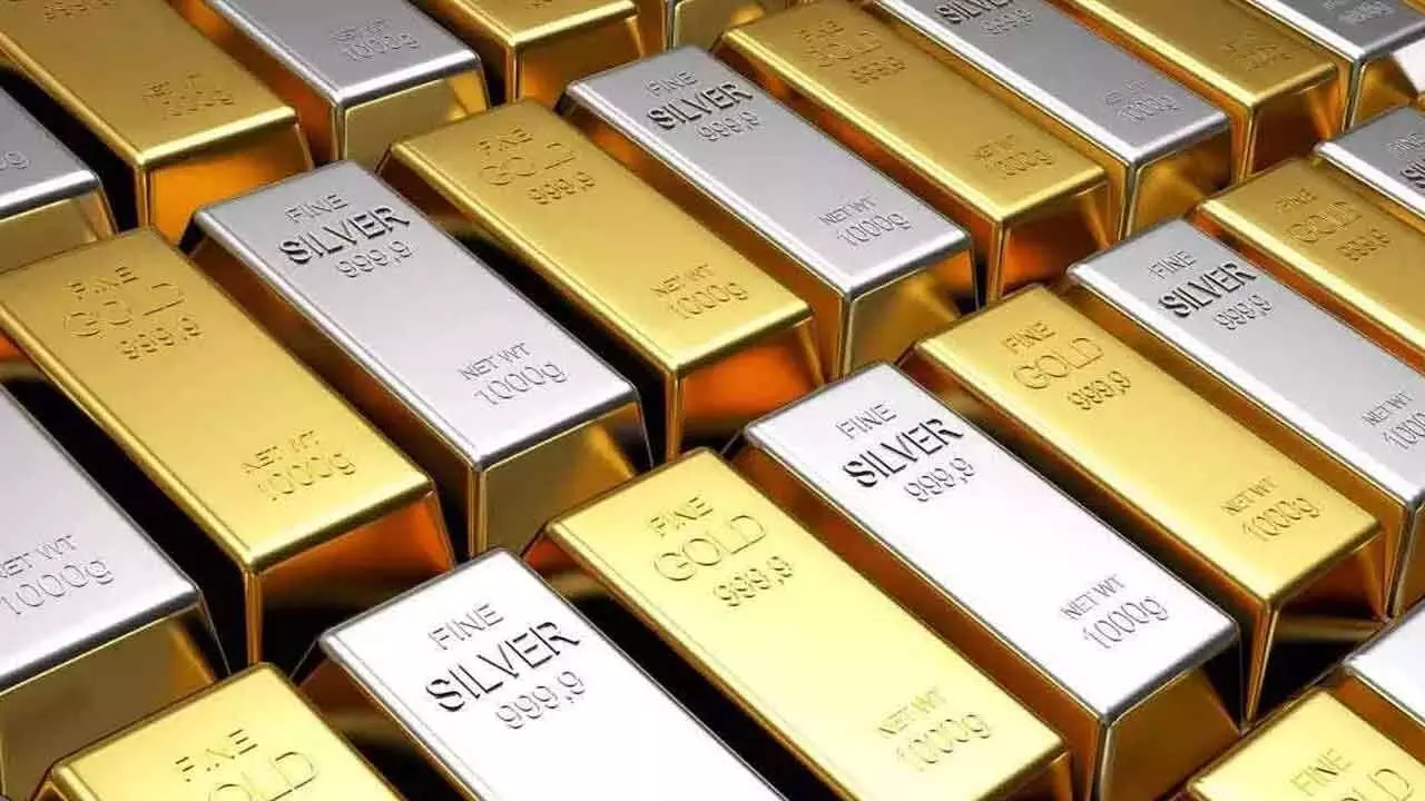 Gold, silver hit fresh records on global buying rush
