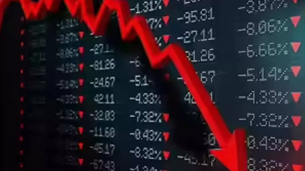 Los inversores pierden Rs 7L-cr