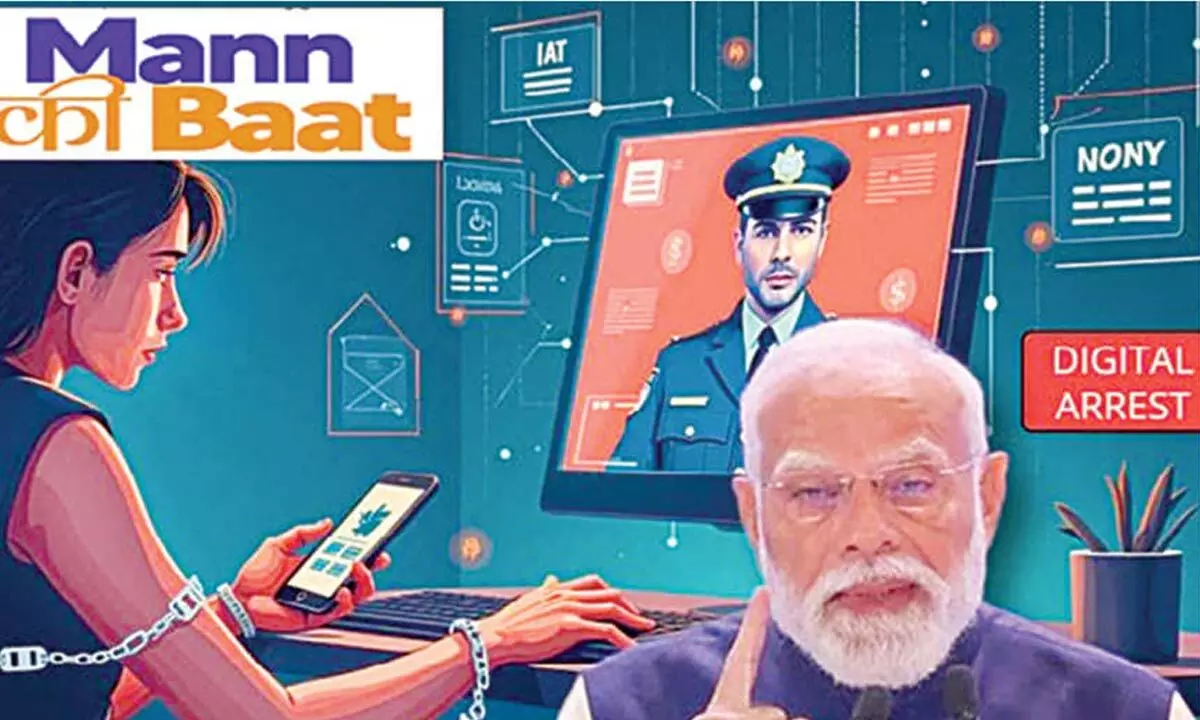 PM warns against digital arrest scams