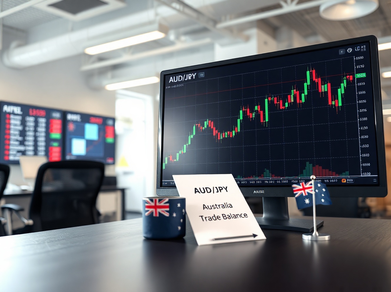 زوج دولار أسترالي/ين AUD/JPY يرتفع مع تجاوز الفائض التجاري الأسترالي للتوقعات