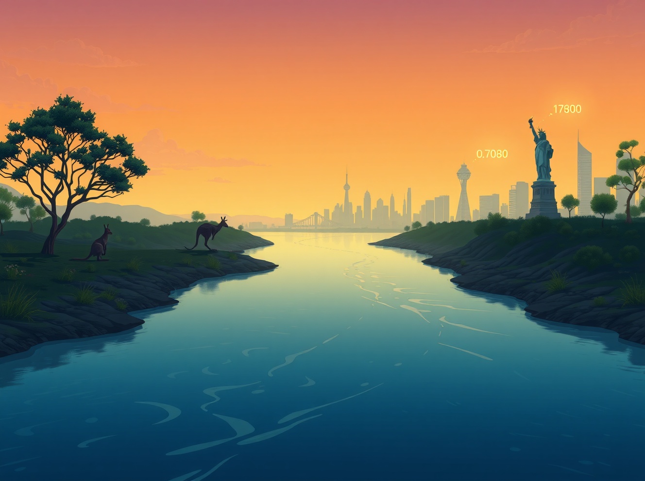 ارتفاع توقعات AUD/USD: زخم صعودي نحو 0.7080 مع اشتداد ضعف الدولار