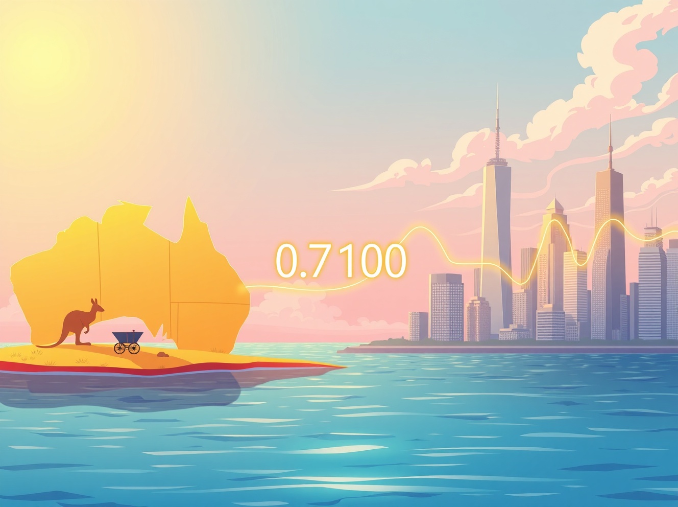 AUD/USD Defends Critical 0.7100 Level as Crucial US Jobs and Australian Inflation Loom