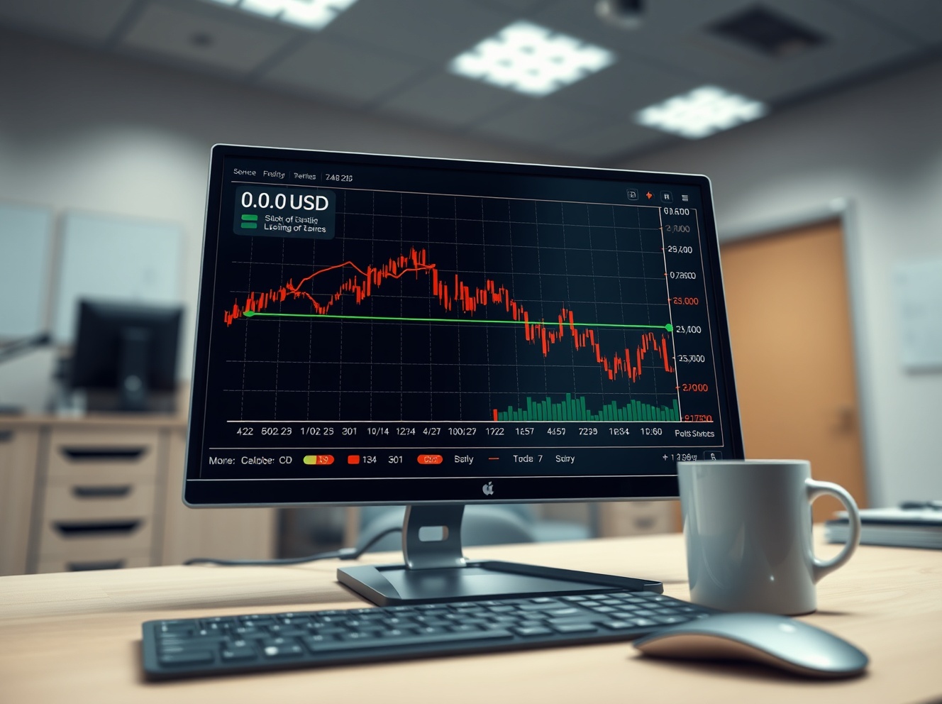 زوج دولار أسترالي/دولار AUD/USD ينخفض: زوج العملات ينخفض ​​بنسبة 1% في اختبار حاسم للدعم عند 0.7000