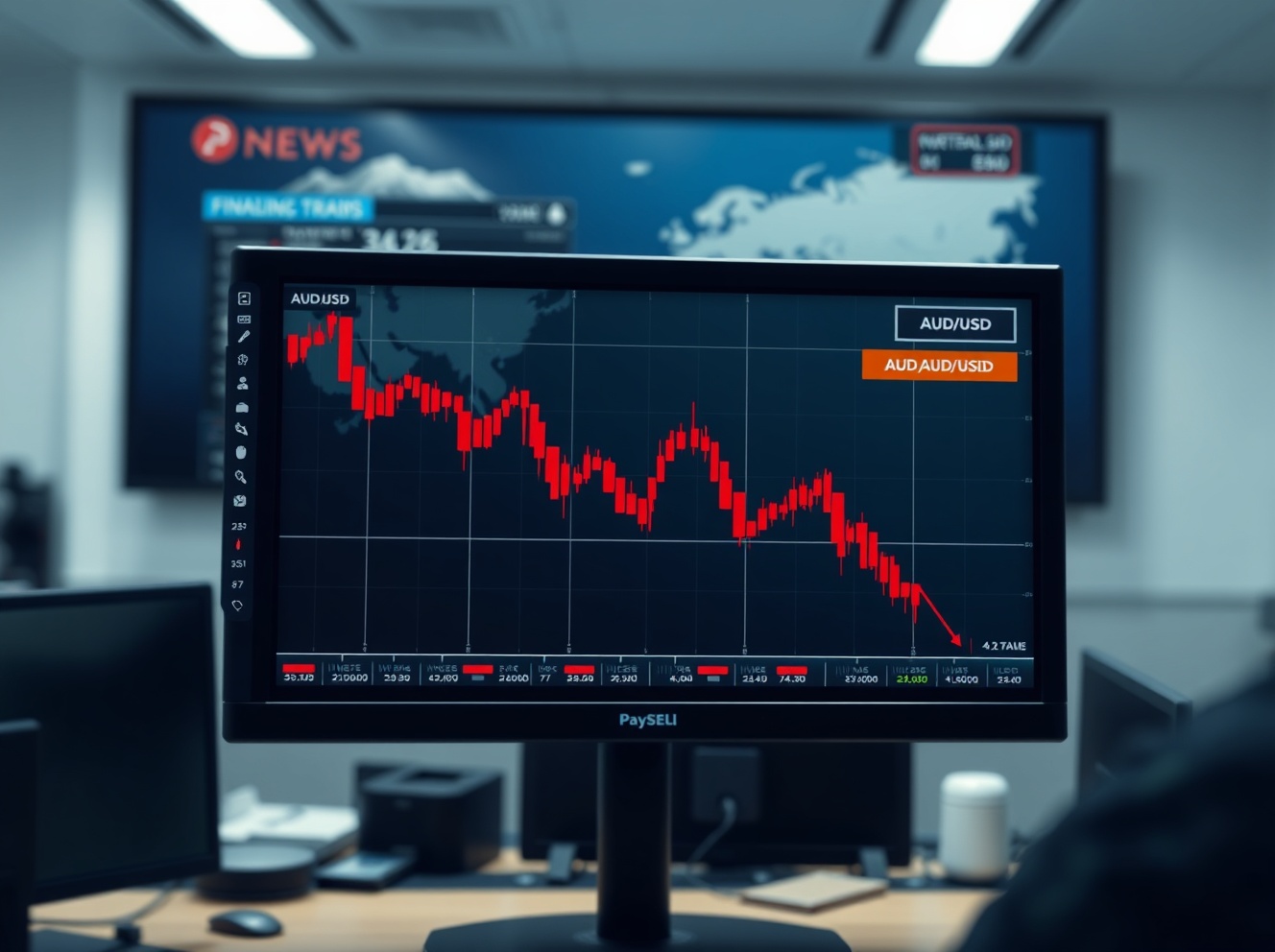AUD/USD Plummets: Trump’s Iran Escalation Sparks Fierce USD Rally and Oil Surge