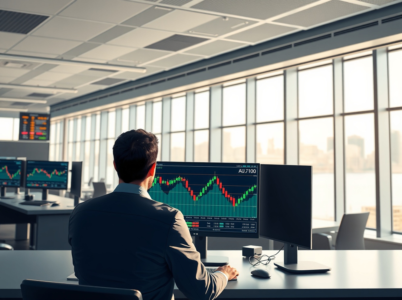 يرتفع زوج دولار أسترالي/دولار AUD/USD فوق 0.7100 حيث يتوقع المتداولون تحركات حاسمة في سياسة الاحتياطي الفيدرالي