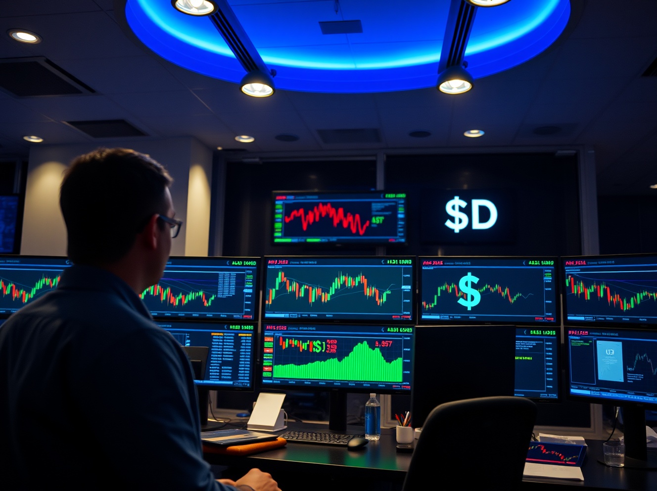 El dólar australiano cae a 0,7150 mientras los débiles PMI y las tensiones entre Estados Unidos e Irán pesan sobre el sentimiento