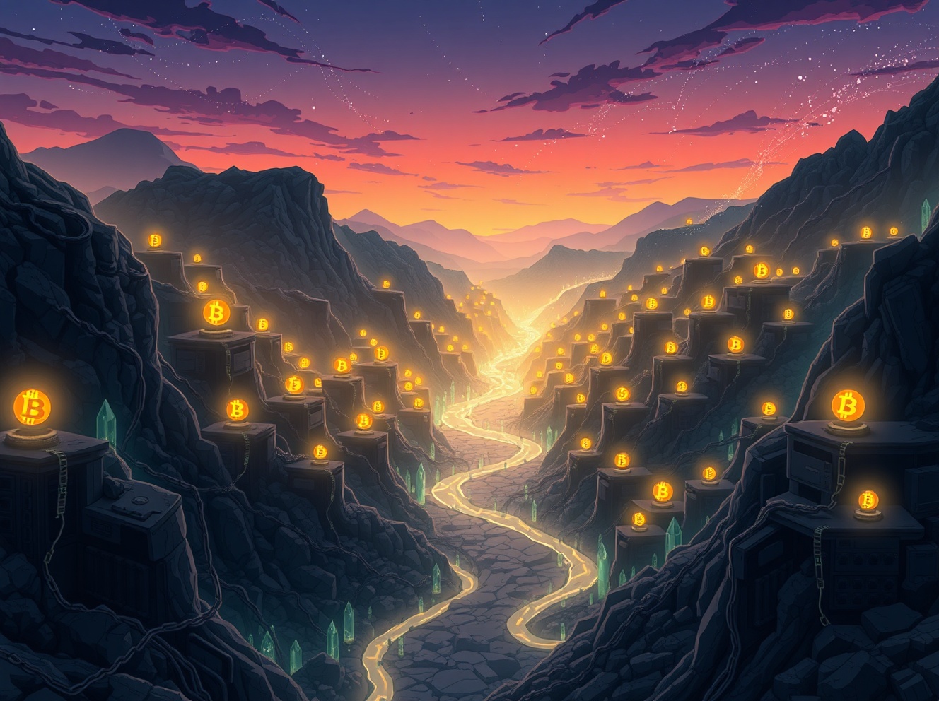 انخفاض كبير في صعوبة تعدين البيتكوين: تراجع مذهل بنسبة [DATA REMOVED] يشير إلى تحول كبير في الشبكة.
