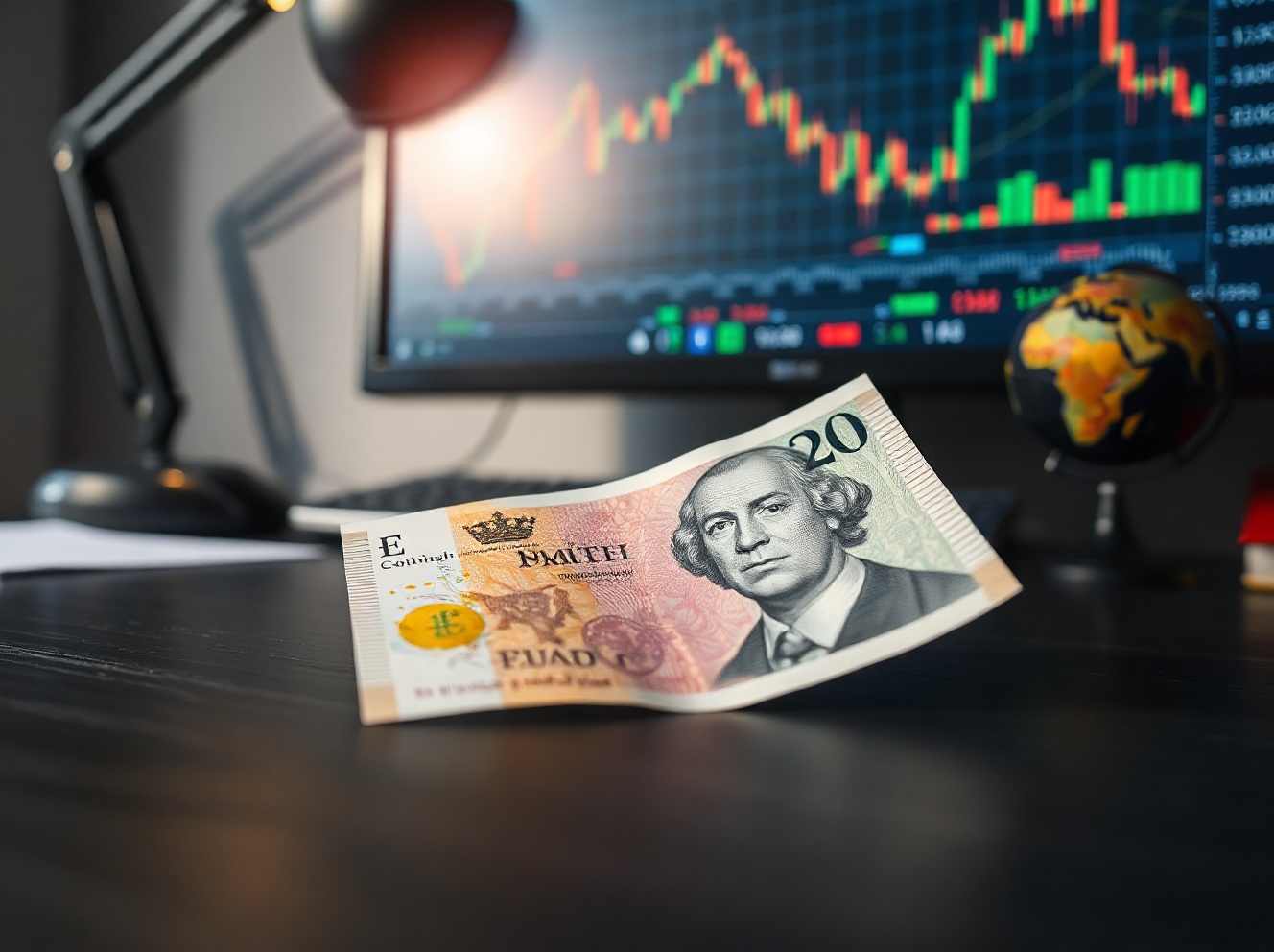 La libra esterlina cae mientras los comerciantes esperan la evolución del acuerdo entre Estados Unidos e Irán