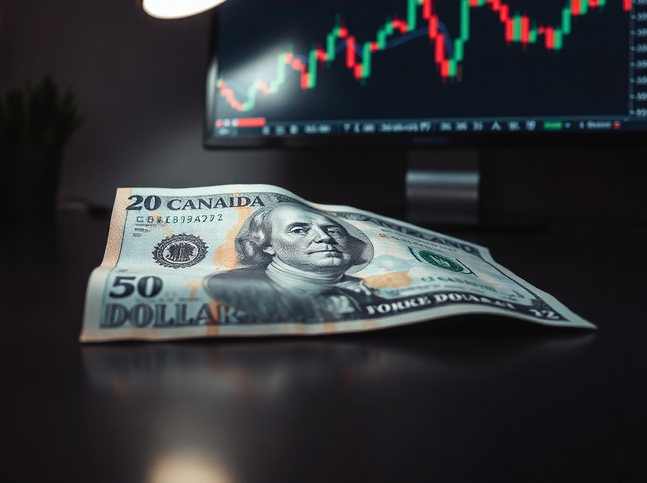 Canadian Dollar Edges Lower as Safe-Haven Demand and Policy Divergence Underpin US Dollar