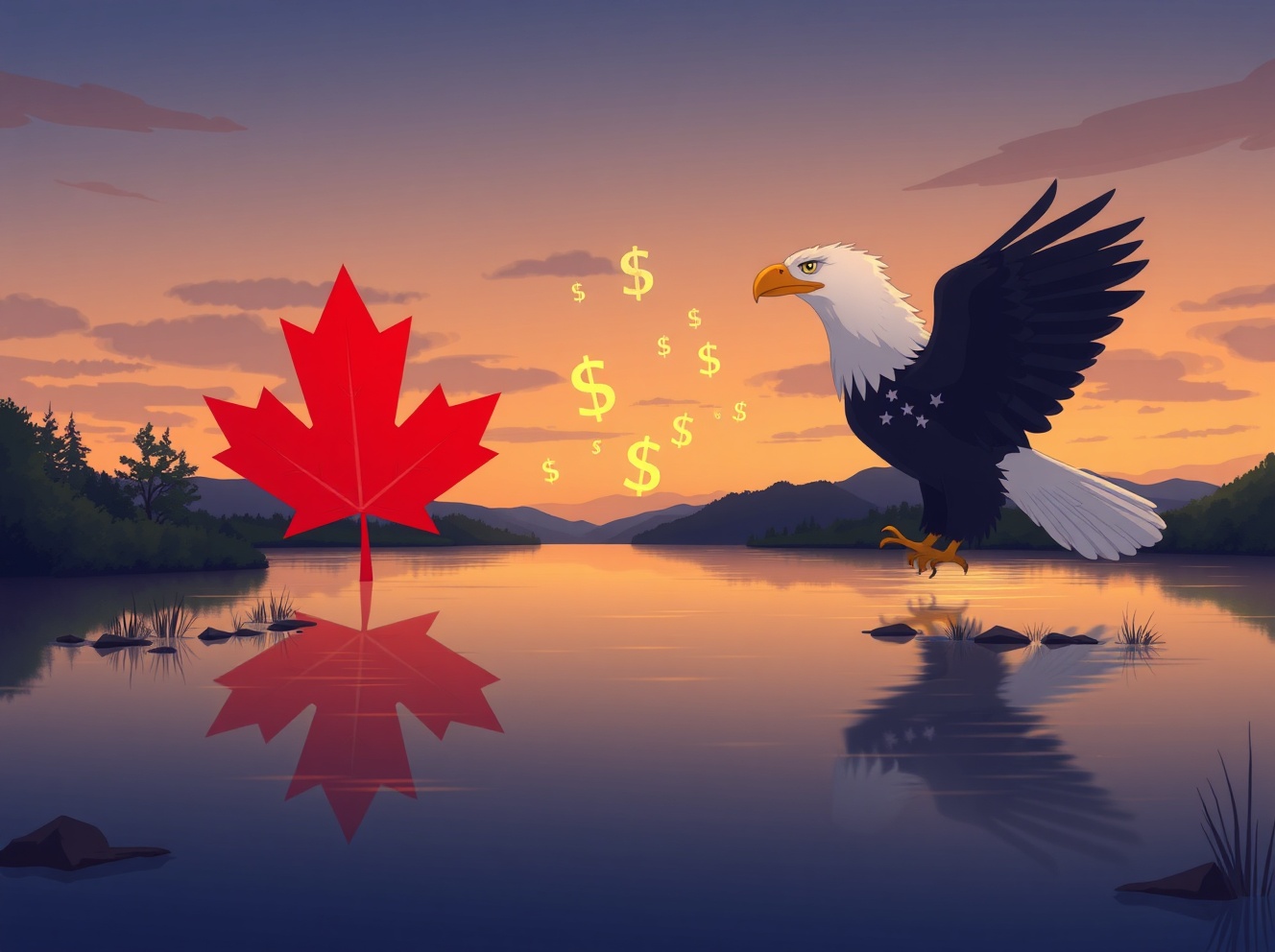 Canadian Dollar Holds Steady: Resilient CAD Maintains Gains Above 1.3650 Amid Lingering US Tariff Uncertainty