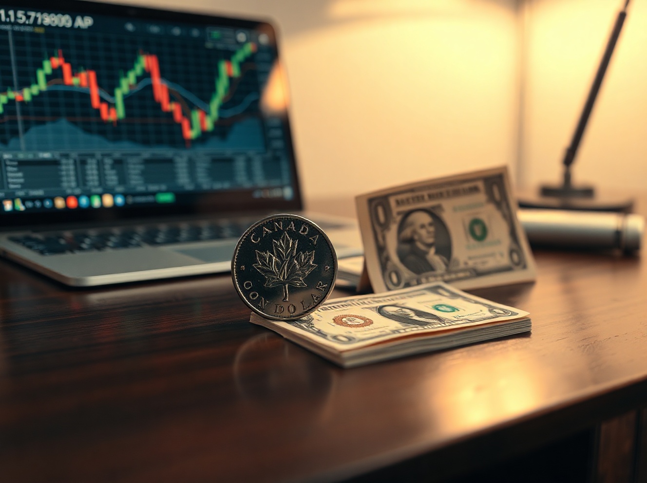 El dólar canadiense se mantiene estable mientras el dólar estadounidense gana terreno ante el sentimiento cauteloso del mercado
