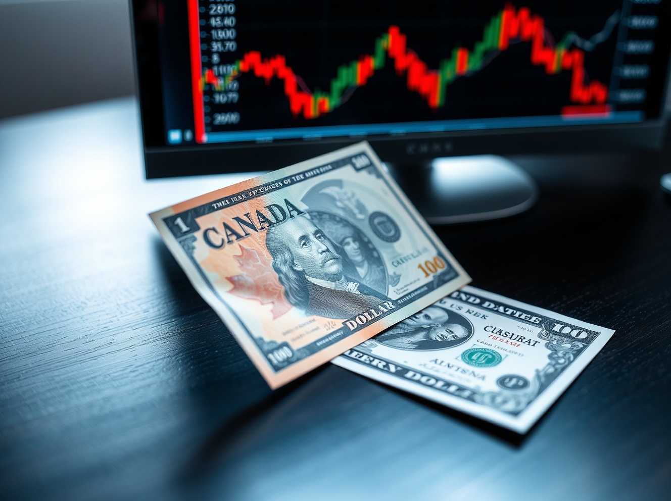 El dólar canadiense cae mientras la aversión al riesgo y el tono moderado del BoC pesan sobre el sentimiento
