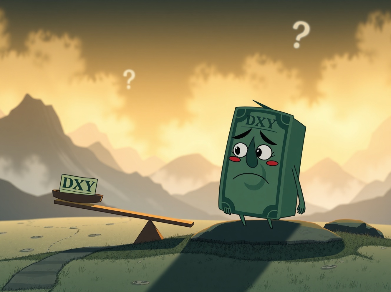 انخفض مؤشر الدولار الأمريكي إلى 97.50 بسبب عدم اليقين المقلق في السياسة التجارية الذي يسيطر على الأسواق العالمية