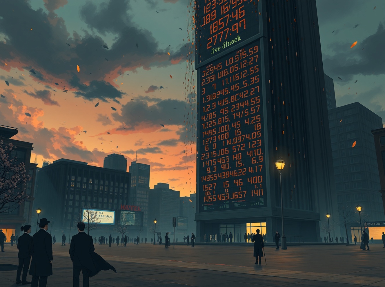 El promedio industrial Dow Jones se desploma por debajo de 49.000 a medida que regresa el alarmante caos arancelario