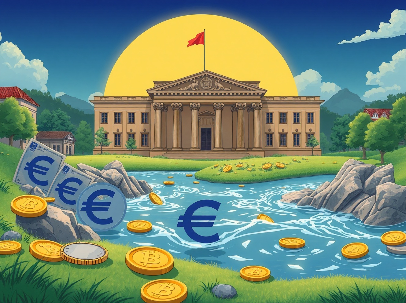 ECB Stablecoin Warning: Alarming Threat to Eurozone’s Monetary Sovereignty Emerges