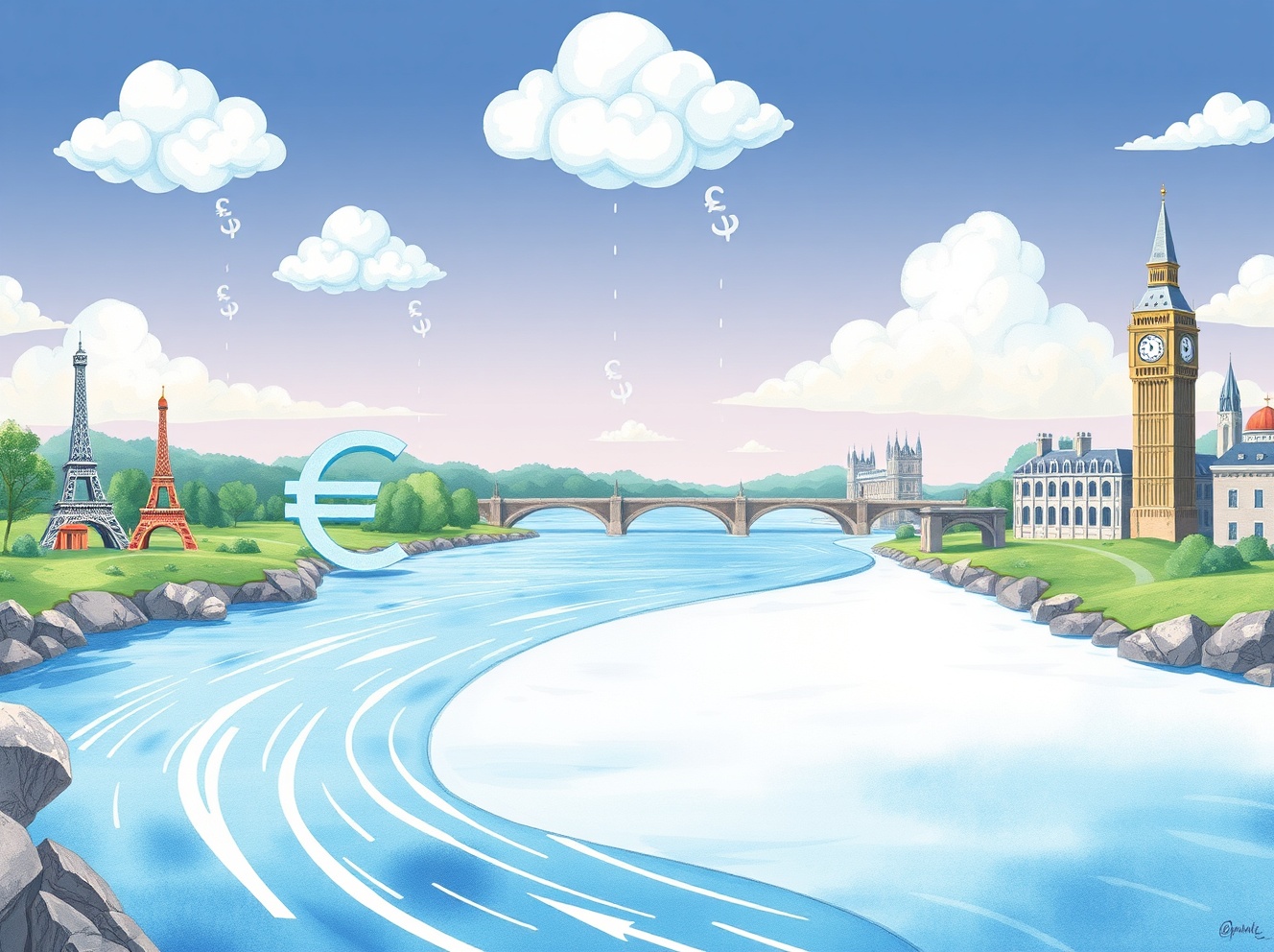 يرتفع زوج يورو/استرليني EUR/GBP إلى 0.8750 حيث أدى انخفاض التضخم المرتفع في المملكة المتحدة إلى إشعال تكهنات بخفض أسعار الفائدة من بنك إنجلترا