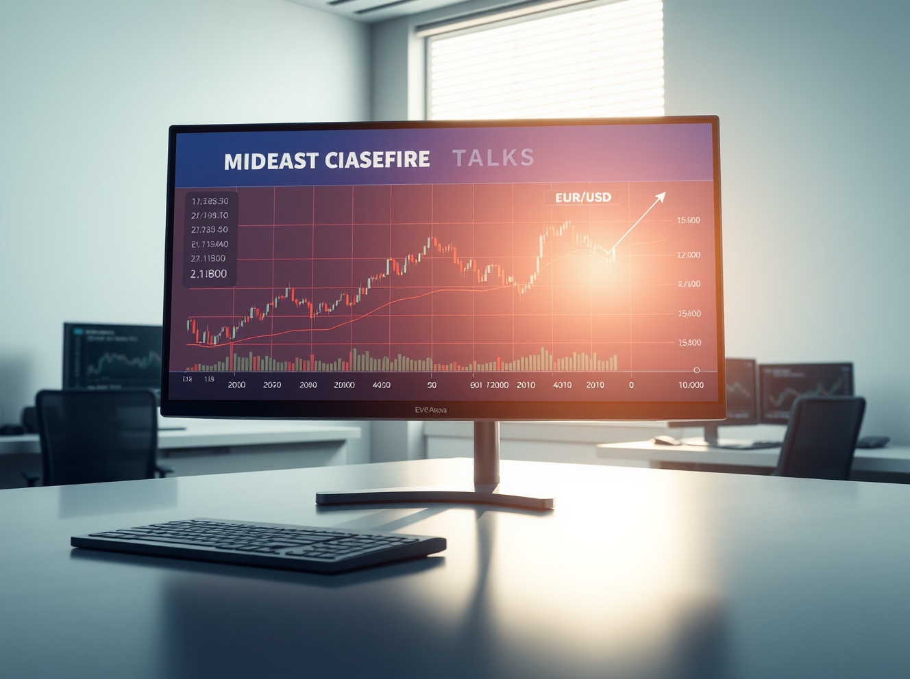زوج يورو/دولار EUR/USD يحتفظ بمكاسب حاسمة فوق منطقة 1.1800 مع تعزيز آمال وقف إطلاق النار في الشرق الأوسط معنويات السوق