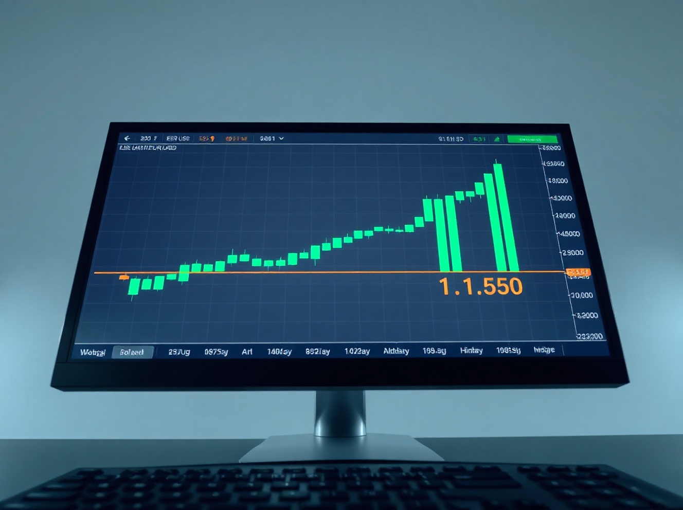 يرتد زوج يورو/دولار EUR/USD من دعم القناة، ويقترب من مستوى المقاومة 1.1550