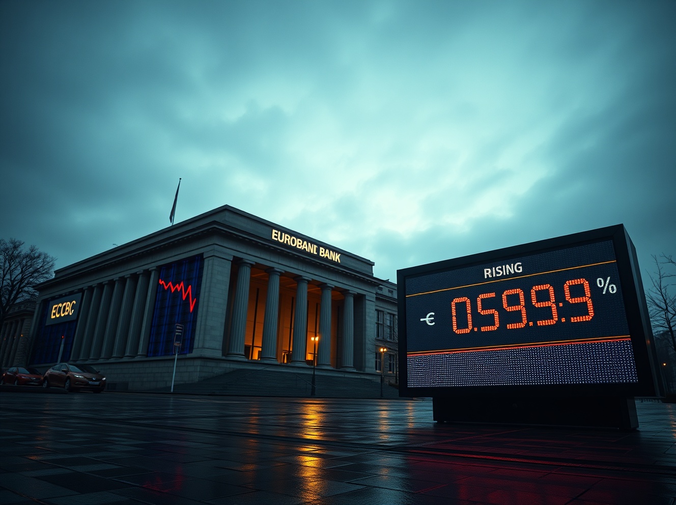 تراجع اليورو بسبب المخاوف الجيوسياسية والبيانات المختلطة وارتفاع أسعار النفط مما يؤثر على المعنويات