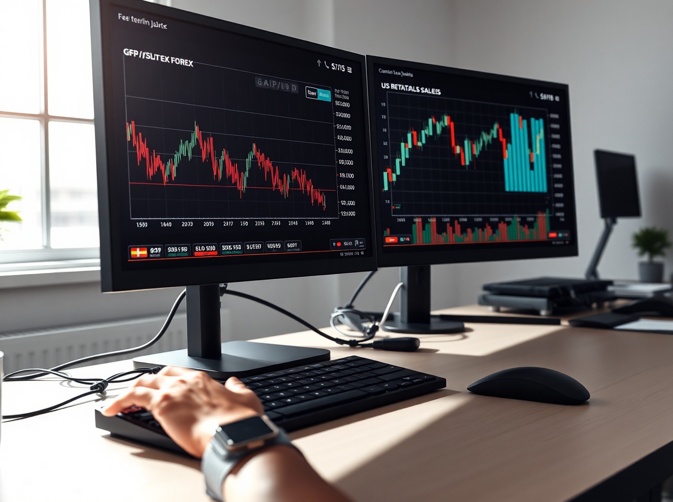 GBP/USD se desploma a medida que las crecientes ventas minoristas en EE. UU. encienden una feroz demanda de dólares
