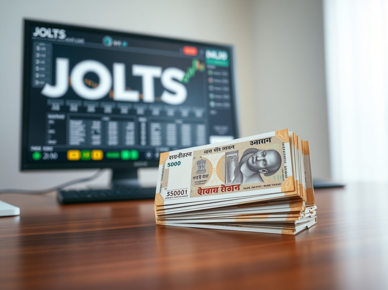 الروبية الهندية ثابتة مع انتظار الأسواق لبيانات JOLTS الأمريكية