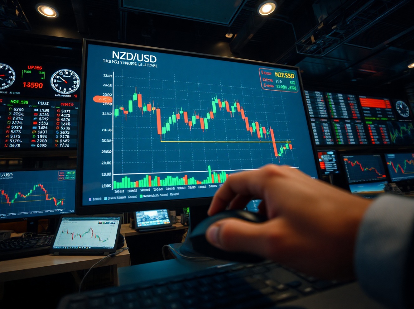 New Zealand Dollar Slides Below 0.5850 as Hot US PPI Data Fuels Dollar Rally