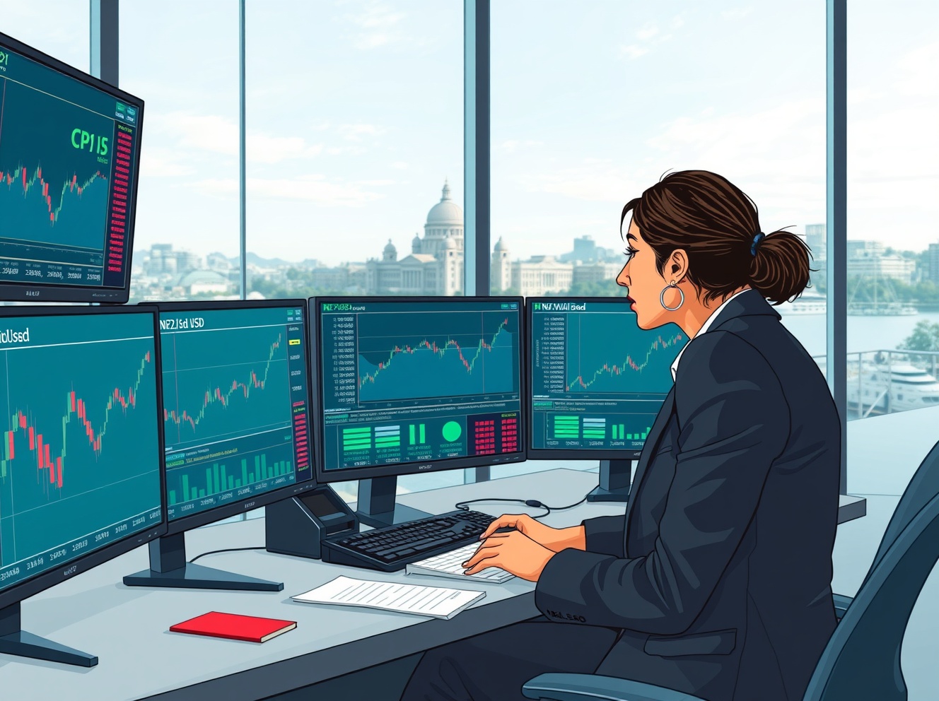 El NZD/USD sube a medida que los obstinados datos de inflación de Nueva Zelanda provocan temores críticos de subida de tipos del RBNZ