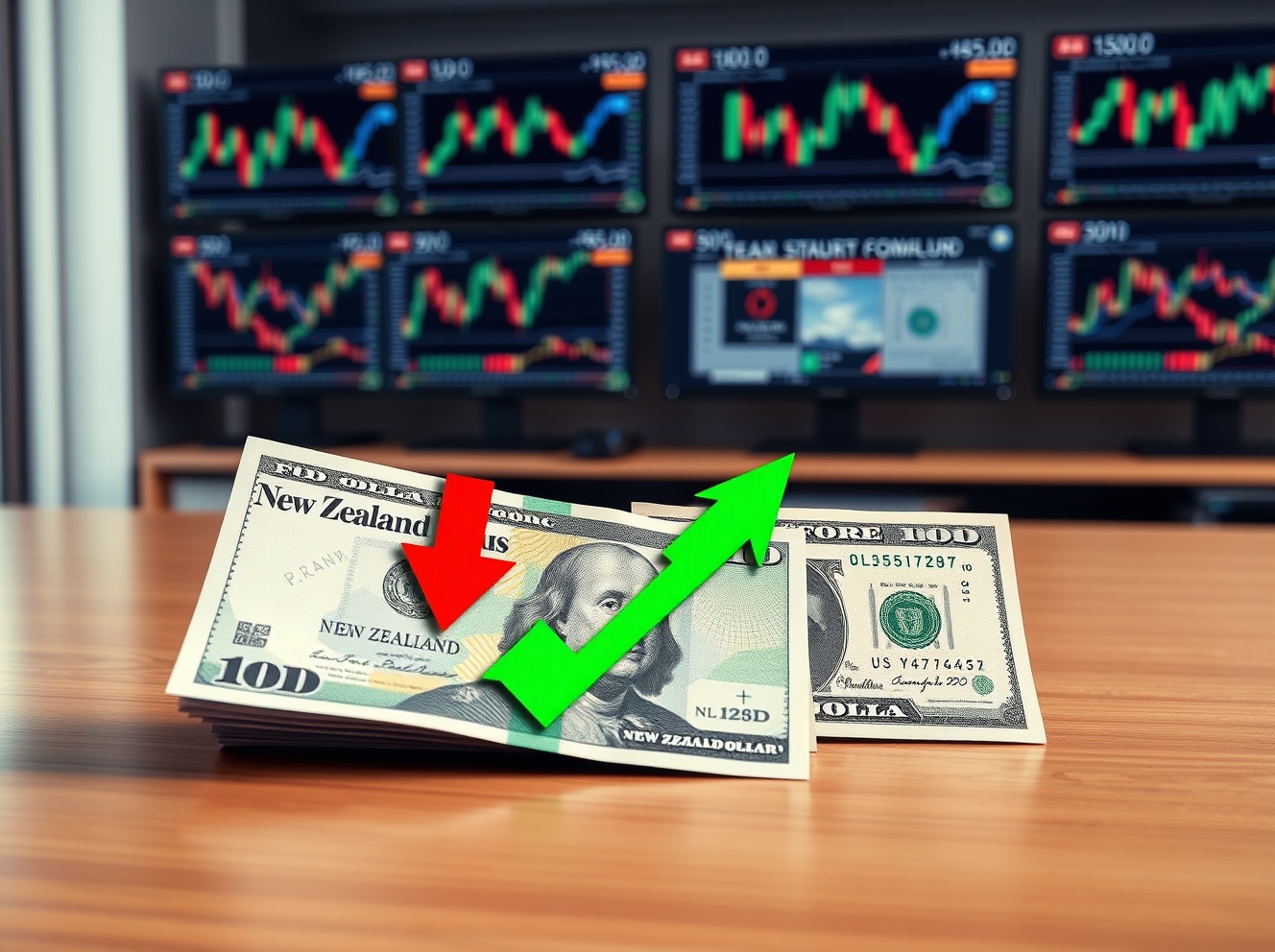 NZD/USD تحت الضغط: البيانات الأمريكية القوية تدعم الدولار بقوة
