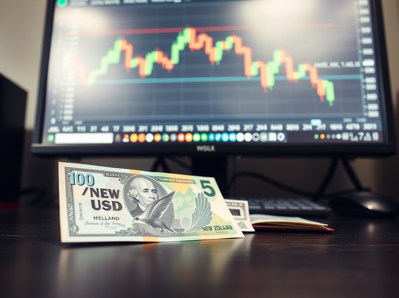 يضعف الدولار النيوزيلندي مع ثبات الدولار الأمريكي وسط التفاؤل بشأن صفقة إيران وتوقعات بنك الاحتياطي الفيدرالي الثابتة