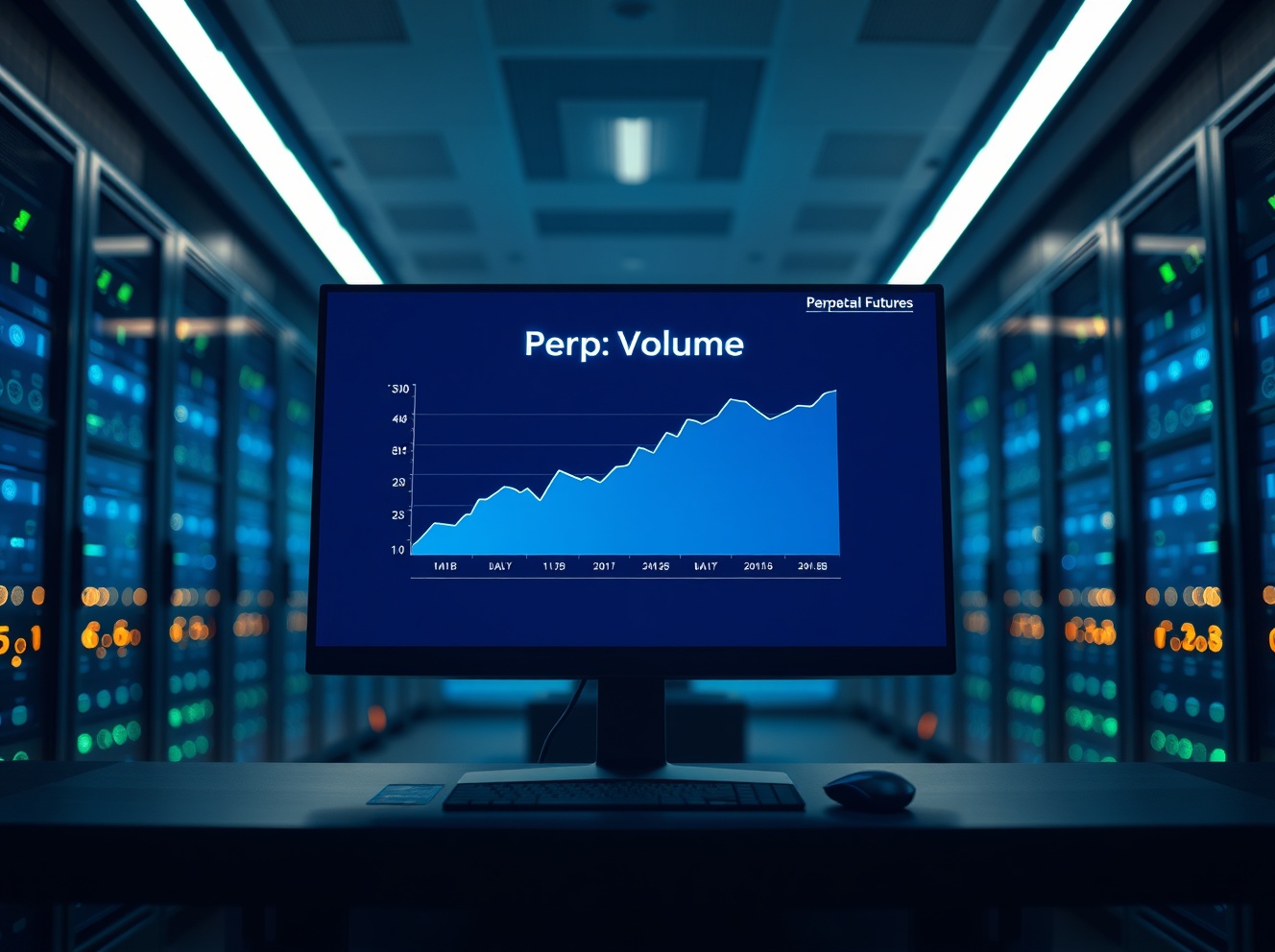 El volumen de operaciones perpetuo de DEX aumenta a un promedio mensual de $ 611,6 mil millones en 2024