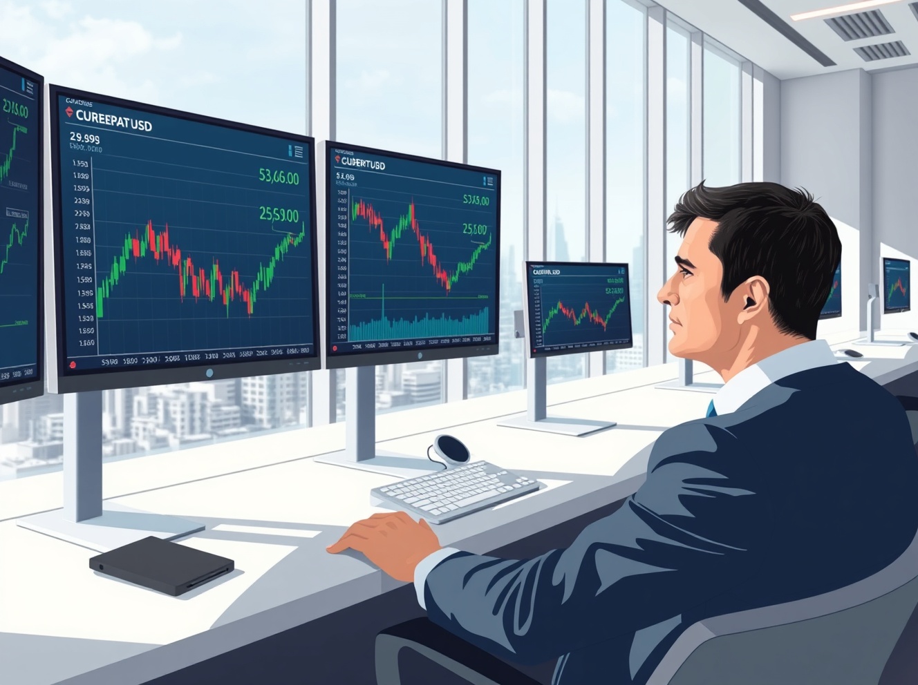La libra esterlina se enfrenta a una prueba crítica a medida que surgen señales comerciales mixtas antes del diluvio de datos en el Reino Unido