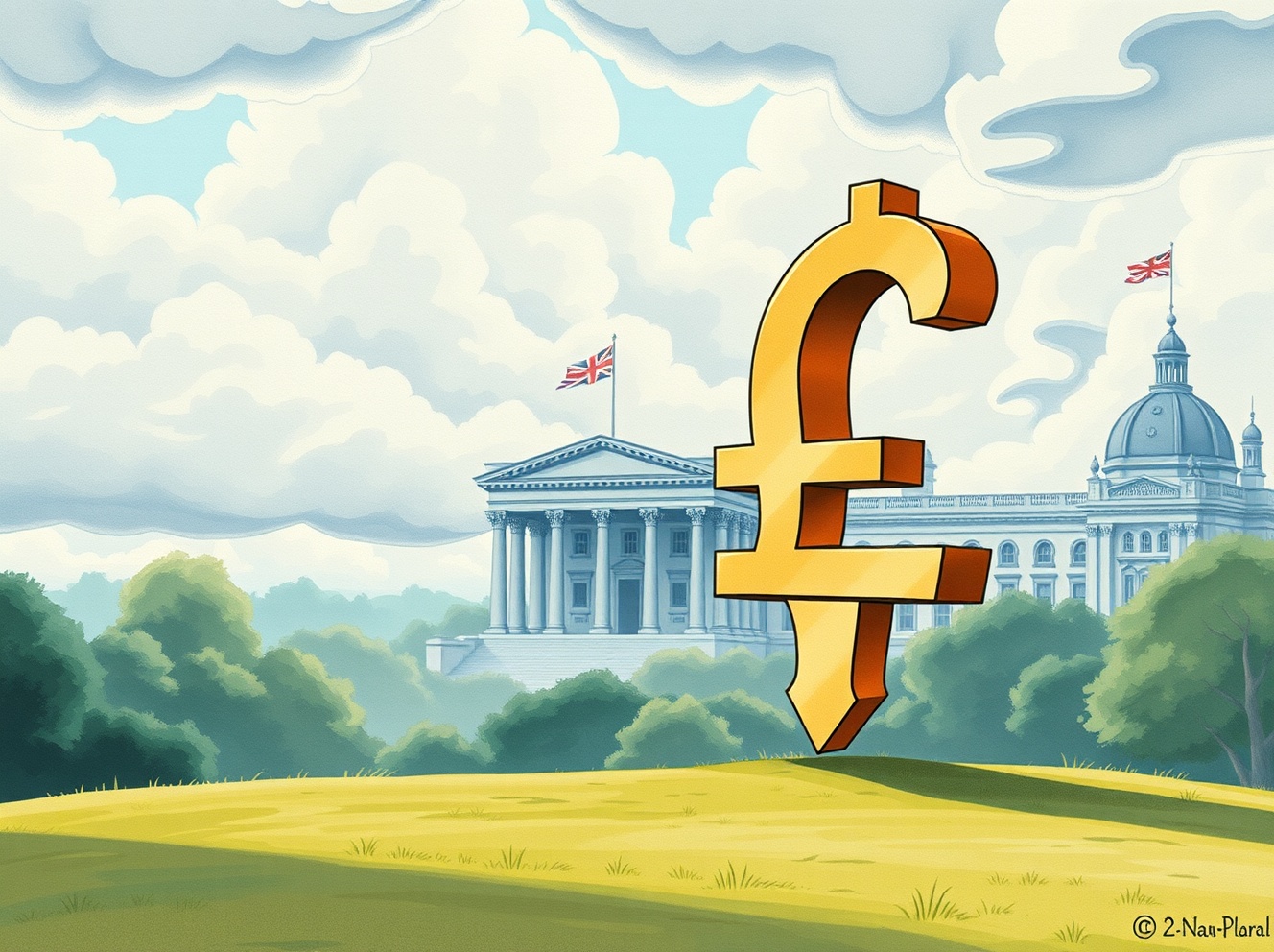 الجنيه الإسترليني يتحدى الجاذبية: مرونة لافتة وسط اضطرابات سياسية في المملكة المتحدة وتكهنات بخفض سعر الفائدة من بنك إنجلترا