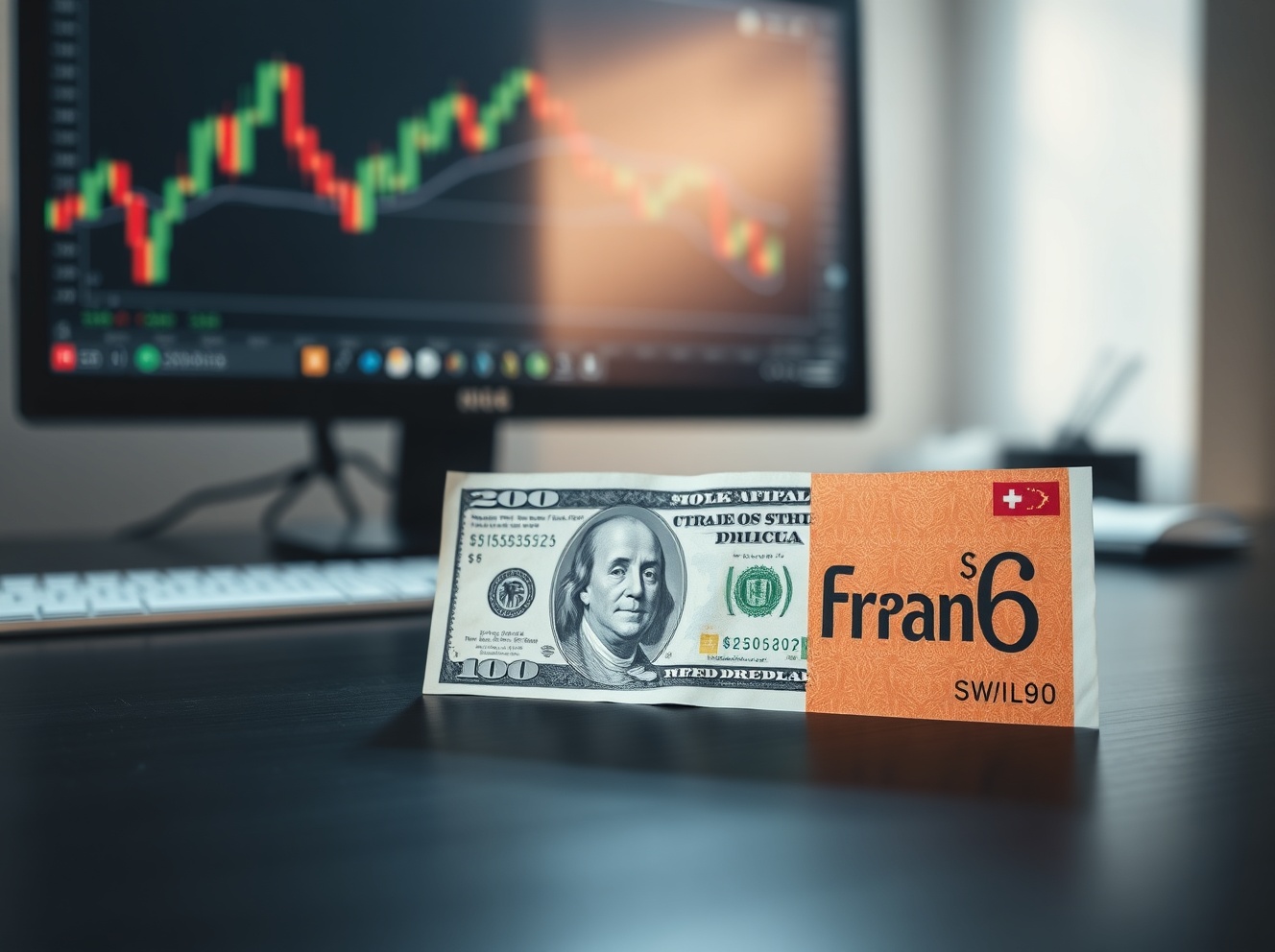يضعف الفرنك السويسري مع تلاشي الآمال في التوصل إلى اتفاق بين الولايات المتحدة وإيران مما يرفع الدولار الأمريكي
