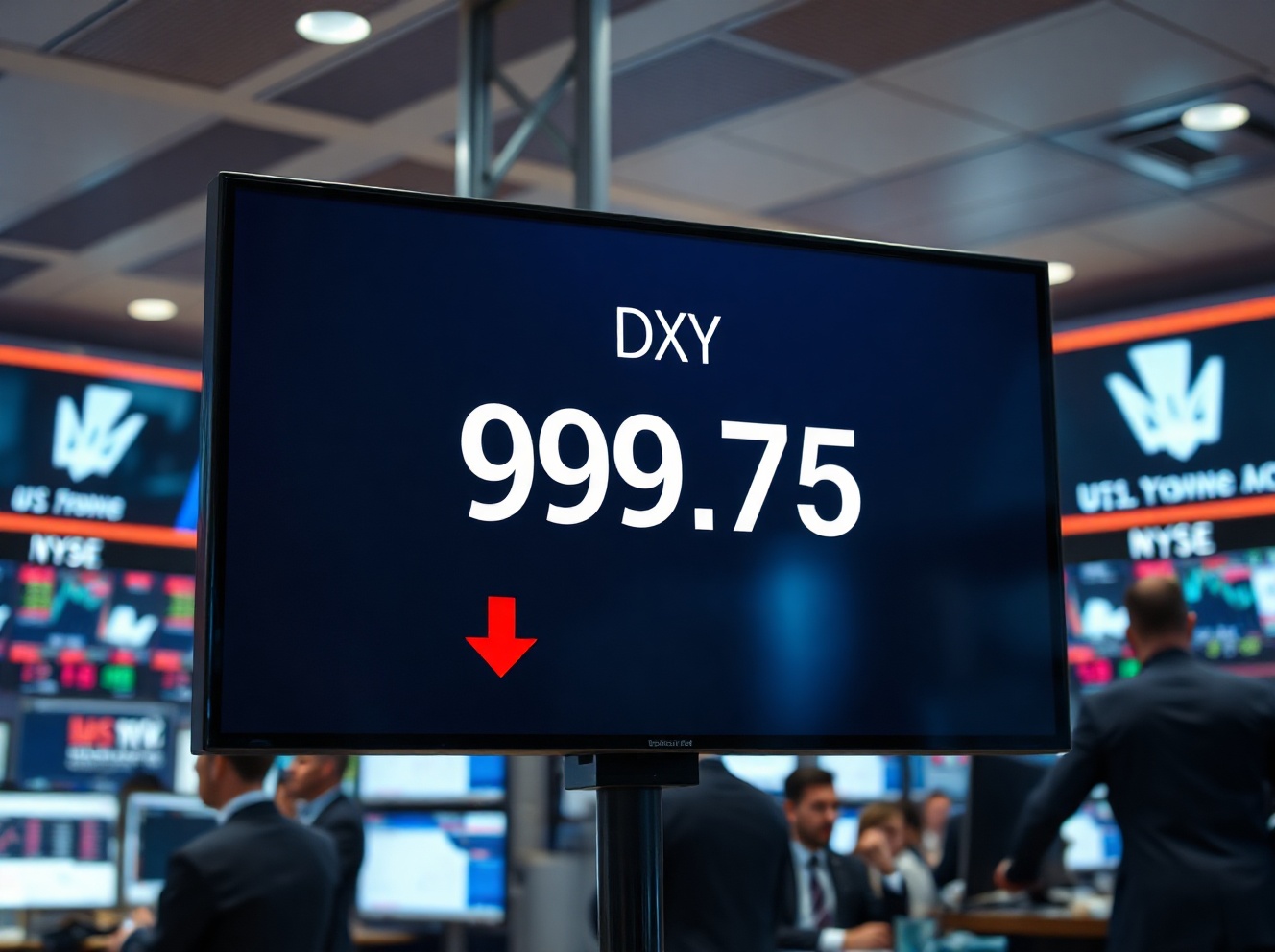 US Dollar Index Drops to 99.75 as Iran Deal Hopes Resurface
