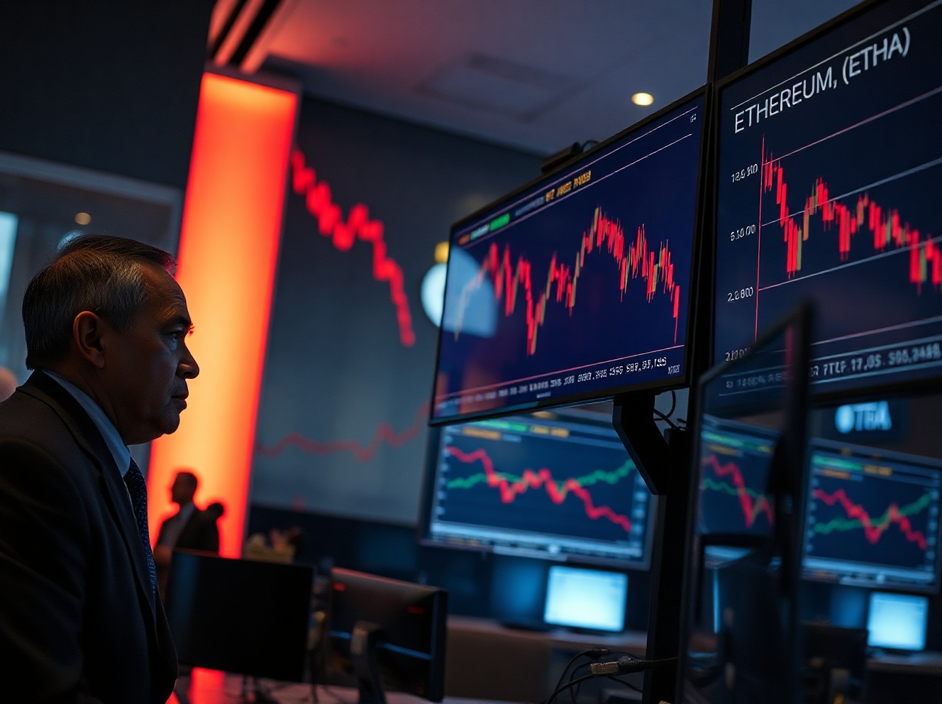 صناديق الاستثمار المتداولة للإيثريوم في الولايات المتحدة تمدد خط الخسارة إلى 15 يومًا مع تدفقات خارجية بقيمة 44 مليون دولار