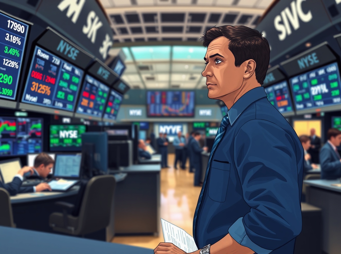 US Stocks Close Mixed: Dow Jones Defies Pressure with Resilient Gain