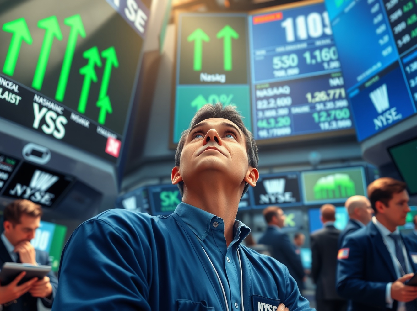 US Stocks Open Higher: Optimistic Start as Major Indices Show Early Gains