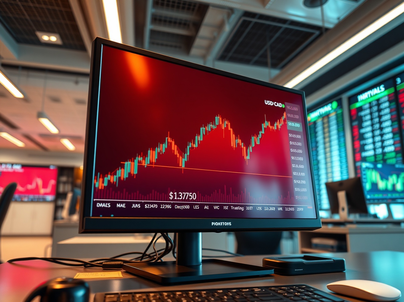 El pronóstico del USD/CAD se dispara: el par de divisas salta a un máximo crítico de dos meses cerca de 1,3760