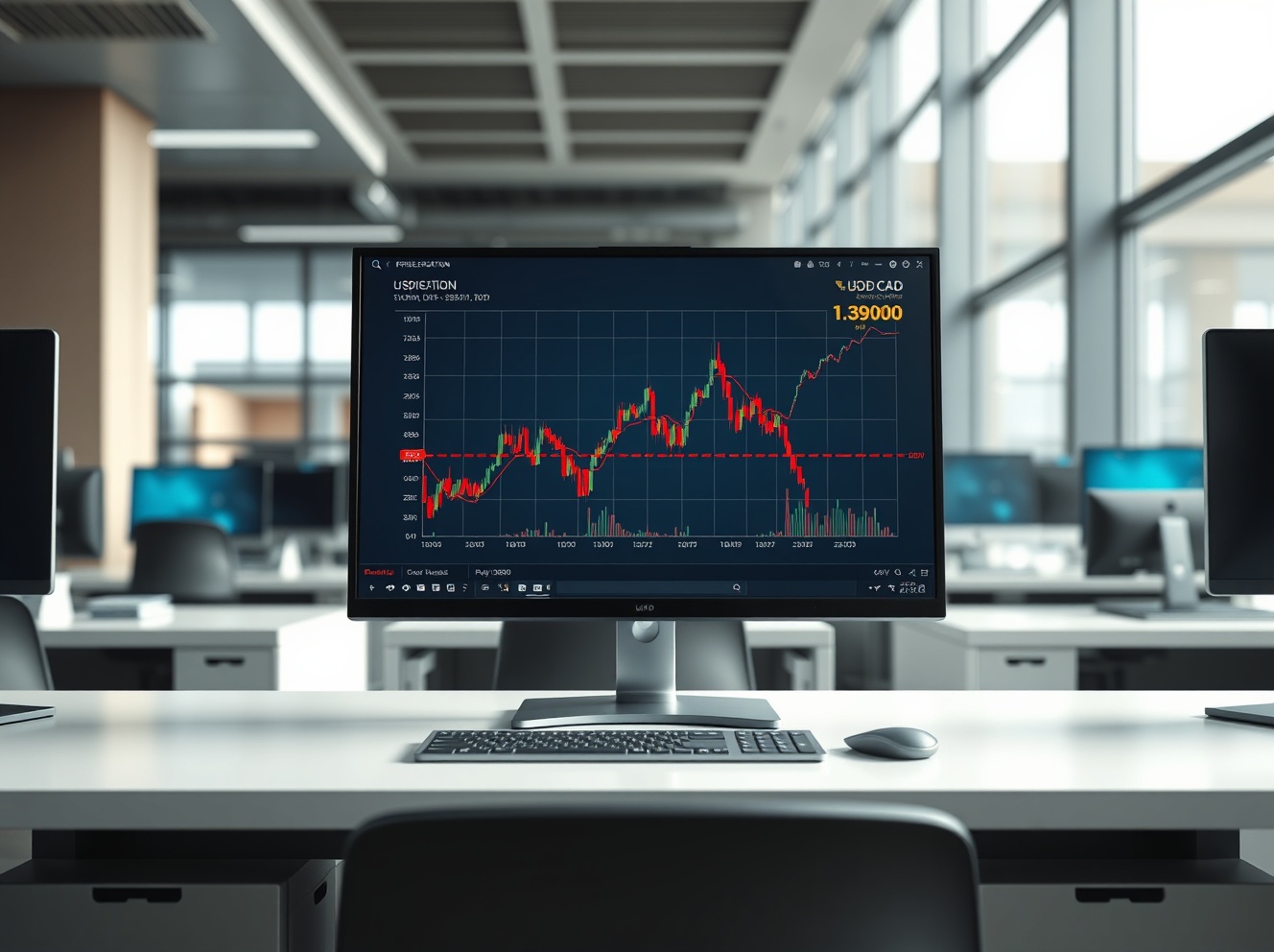 USD/CAD Holds Critical 1.3900 Level as Markets Brace for Pivotal US Jobs Report