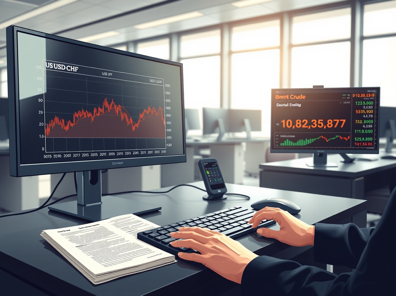El tipo de cambio USD/CHF desafía la presión mientras las perspectivas de la Fed y la demanda del dólar impulsada por el petróleo crean una estabilidad sorprendente